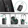 thumbnail image 3 of Mancro 15.6in Laptop Backpack, Slim Business Computer Bag with  Anti-Theft Lock for Men Women, Black, 3 of 7
