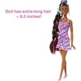 thumbnail image 4 of Muñeca Barbie Totally Hair Butterfly-temitamente cabello de fantasía 8.5 pulgadas vestido 15 cabello y moda, 4 of 6