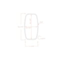 thumbnail image 6 of Livabliss Girona Modern Accent Mirror,32"H x 17"W x 1"D,Black, 6 of 6