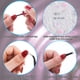 thumbnail image 3 of Calcomanías adhesivas para decoración de uñas de flores, suministros de decoración de uñas exquisitos 5D, arte de uñas acrílico DIY autoadhesivo, 3 hojas, 10,5*6cm, 3 of 5