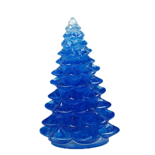 Christmas Tree Christmas Decorations Home Mini Decorations Christmas Christmas Tabletop Ornaments Ornaments Decorations Resin And Stones Energy Xmas Gift