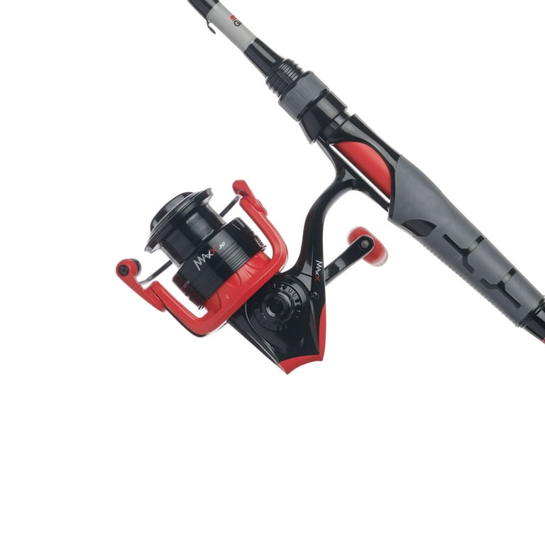 Abu Garcia 6'6” Max X Fishing Rod and Reel Spinning Combo