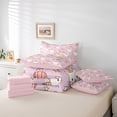 thumbnail image 6 of Castle Fairy Animal Unicorn Cats Twin Bedding Sets,Rainbow Planet Bedding Comforter Set, 6 of 8