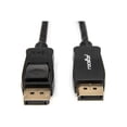 thumbnail image 3 of Rocstor Premium 10ft / 3m DisplayPort 1.2 Cable M/M DisplayPort 4K Cable, Black, 3 of 16