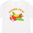 thumbnail image 4 of Inktastic Future Pilot Airplane Boys or Girls Long Sleeve Toddler T-Shirt, 4 of 5