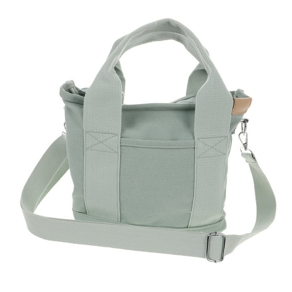 Portable Multi-layer Canvas Bag Travel Wallet Girls Cross-body Bag Canvas Handbag Tote Handbag Miss