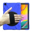thumbnail image 2 of XYX Case for Samsung Galaxy Tab A 10.1 2019 SM-T510/SM-T515 with 360 Degree Rotating, Hand Strap, Shoulder Strap, Blue, 2 of 7
