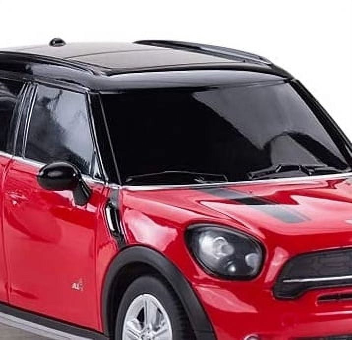 PlayWorld 1/24 Mini Cooper Car, s Xmas Gifts for Kids, 1:24 Electric Mini Toy Vehicle (Red)