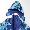 thumbnail image 3 of MGEOY Boys Rain Jackets Lightweight Waterproof Hooded Raincoats Windbreakers for Kids, 3 of 7