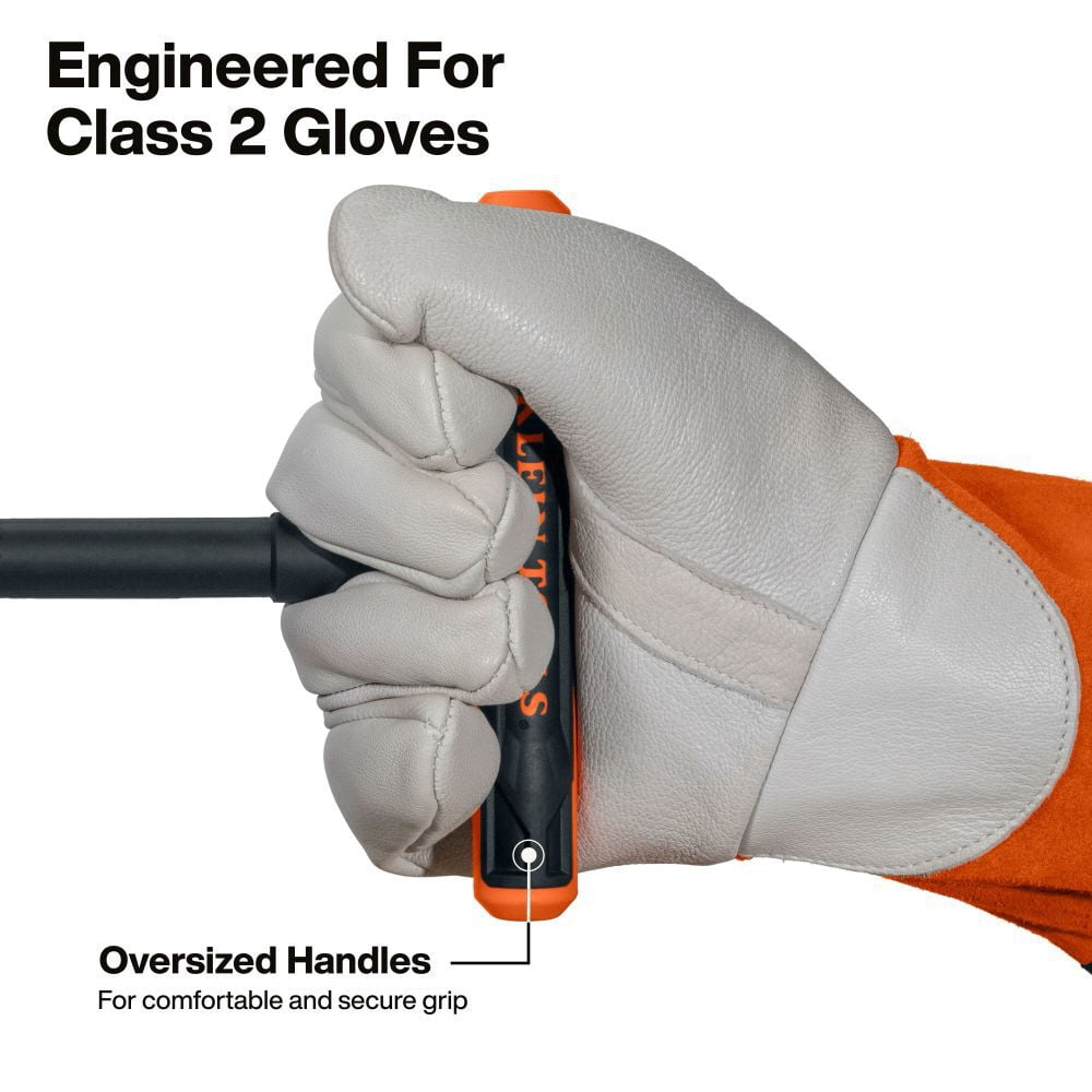 Klein Tools Insulated T-Handle And Hex Bit Socket Set 9 Pieces