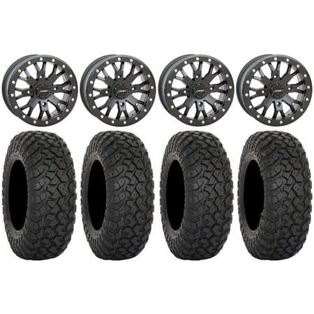 System 3 SB-4 Black (6+1) 15 Wheels 32 RT320 Tires Kawasaki Teryx Mule System 3 SB-4 Black (6+1) 15 Wheels 32 RT320 Tires Kawasaki Teryx Mule