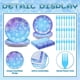 thumbnail image 3 of Juego de vajilla desechable de invierno con forma de copo de nieve de 96 piezas de Gistome, 3 of 7