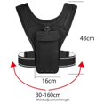 thumbnail image 2 of Chaleco de entrenamiento y running con soporte para teléfono: transpirable, duradero, resistente al agua, ajustable, 2 of 4