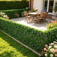 thumbnail image 5 of Artificial Hedge Screen, Faux Fence Panel for Balcony, Simulation Greenery for Outdoor – Realistic, 5 of 5