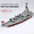 thumbnail image 1 of 980 Pcs Blocs de Construction Cruiser, 1 of 4