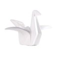 thumbnail image 4 of de Estatuas de Grúa de Origami de Cerámica, Escultura de Decoración de Escritorio para , Ornamental perfecl Estatua de estatuilla de grulla de origami, 4 of 7