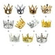 thumbnail image 3 of Wosthever Coronas adicionales de aleación para cumpleaños - Día especial con estilo real y coronas reutilizables Cake Topper Herramientas y accesorios para hornear jardín de oro, 3 of 6