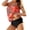 Red, variant on Two Piece Tankini Swimsuits for Women Swimsuit Tank Top Tankini Tops for Women Womens Tankini Swimsuits Plus Size Tankinis Womens Plus Size Bathing Suit Red S