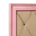 thumbnail image 5 of SOFE Pink Bulletin Board Linen Fabric Pin Board, 21"×27" Vision Board Hanging Decorative Memo Board for Women Office, Large Corkboards for Wall Decorative, Home Picture Board for Photos, 5 of 6
