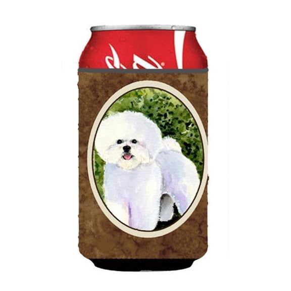 Bichon Frise Can Or bottle sleeve Hugger - 12 Oz.