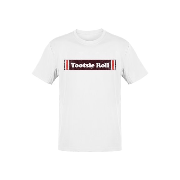 Officially Licensed Tootsie Roll Logo Design Men's T-shirt