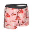 thumbnail image 3 of Fotbe Cute Mushroom1 Men’s Total Support Pouch Boxer Briefs, X-Temp Cooling, Moisture-Wicking Underwear, Regular, Long-leg and Trunk-, 3 of 9