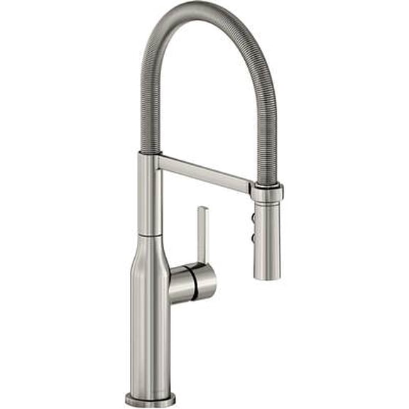 Elkay LKAV1061LS Avado Single Hole Kitchen Faucet with Semi-professional Spout and Forward Only Lever Handle, Lustrous Steel