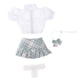 thumbnail image 3 of Ropa para muñecas de 1/6 para niñas, accesorios de moda, trajes de cosplay para muñecas de 12 pulgadas Verde, 3 of 6