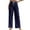 Navy, variant on Drawstring Pants Women Audhol Women's Wide Leg Sweatpants Baggy Pants Fashion Clothing Athletic Joggers with Pockets Womens Lounge Pants Blackish Green L