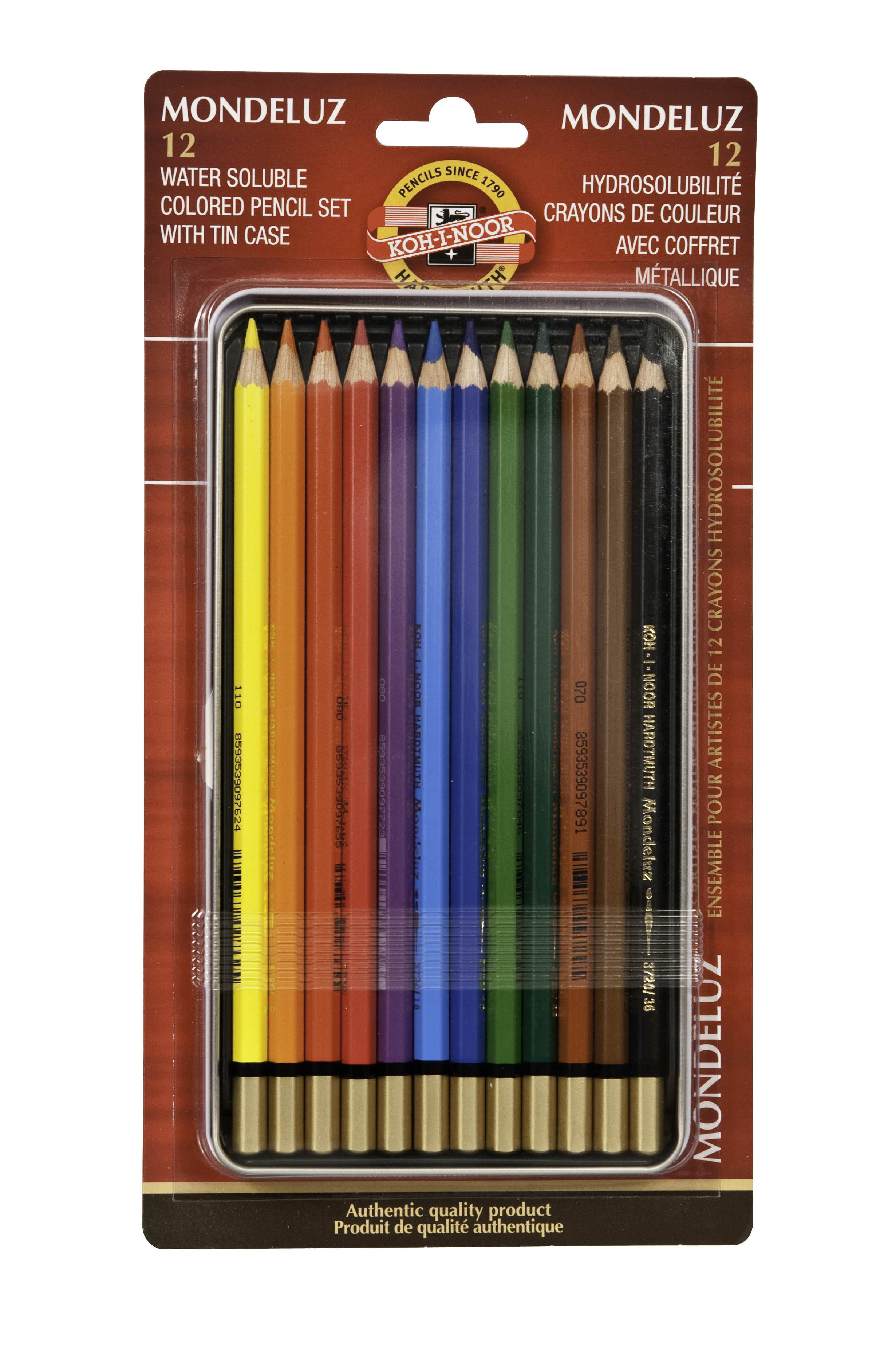 Koh-I-Noor Polycolor Brown Line Lápis de cor do artista Conjunto De 12 