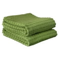 thumbnail image 5 of RITZ Royale Collection 100% Combed Terry Cotton, Oversized Kitchen Towel Set, 4-Pack, Solid & Coordinate, Cactus, 5 of 8