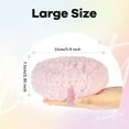 thumbnail image 3 of Triani Large Plush Body Puff 5.9" Soft Washable Reusable Face Body Powder Puff Body Powder Applicator Dust Puff Women Powder Puff(Pink), 3 of 7