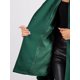 thumbnail image 5 of Abrigo de capa de doble botonadura con mangas abiertas Inspire Chic para mujer, color verde oscuro, talla M, 5 of 6