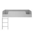 thumbnail image 2 of Elements Loft lit plate-forme avec échelle, gris tourterelle, 2 of 3
