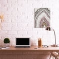 thumbnail image 2 of Stupell Industries Pink Neutral Geode Rock Arch Pattern Abstract Abstract Painting Gallery Wrapped Canvas Art Print Wall Art, 24 x 30, 2 of 6