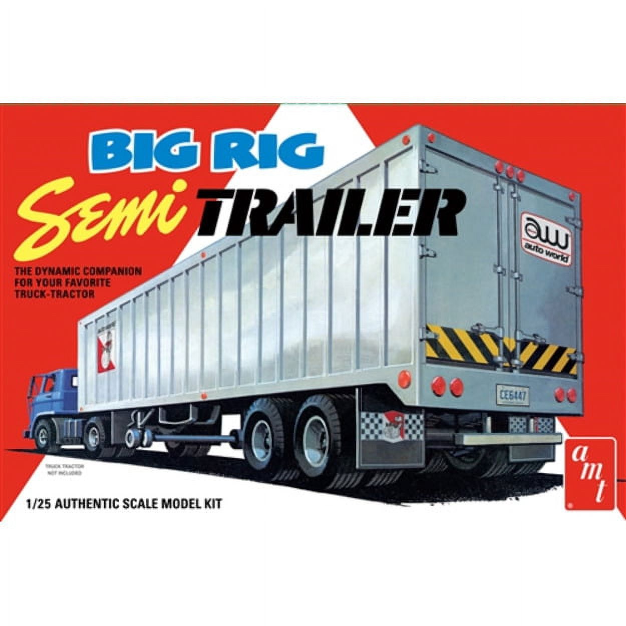 AMT 1/25 Big Rig Semi Trailer AMT1164 Plastics Car/Truck 1/24-1/25