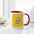 thumbnail image 4 of CafePress - Peanuts Flair Snoopy - 11 oz Ceramic Mug - Novelty Coffee Tea Cup, 4 of 4