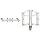 thumbnail image 5 of Pedales para bicicleta BMX 1/2 aluminio plata plateado, 5 of 5