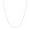 White, variant on 10K Yellow Gold 18" 1.05mm Tight Cable Chain Necklace w/ Lobster Lock - Women