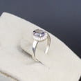 thumbnail image 3 of Oval Cut Purple Alexandrite Ring, 925 Sterling Silver Proposal Ring, Ring For Women, Unique Bridal Wedding Ring, Colour Changing Stone Ring, 3 of 3