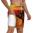 thumbnail image 3 of Gaeub Halloween Pumpkin Mens Swim Trunks Stretch Beach Shorts Quick Dry for Men Swim Shorts Swimwear with Pockets- XX-Large, 3 of 9