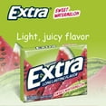 thumbnail image 4 of Extra Sweet Watermelon Sugar Free Chewing Gum, Single Pack - 15 Stick, 4 of 10