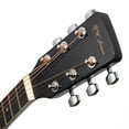 thumbnail image 5 of Jameson 41-Inch Full-Size Acoustic Electric Guitar with Thinline Cutaway Design, Black, 5 of 7