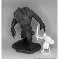 thumbnail image 2 of Reaper Miniatures Rock Troll 44002 Os Figurine Mini en Plastique Noir Non Peinte, 2 of 5