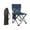 Blue, variant on koolsoo Camping Folding Chair Foldable Outdoor Furniture for Lawn Sports Meet Picnic White