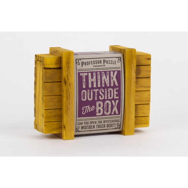 Rompecabezas de madera Think Outside the Box de Puzzle's Academy