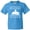 Pacific Blue, variant on Snowmobile Gift Silhouette Youth T-Shirt