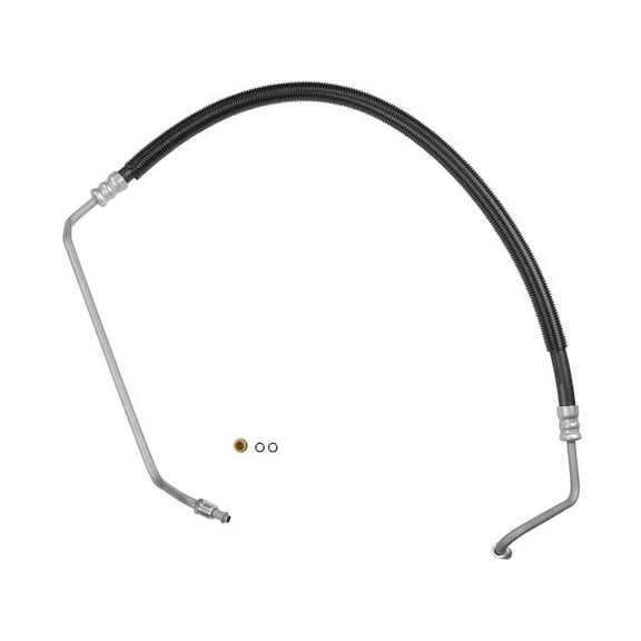 Power Steering Pressure Line Hose Assembly - Compatible with 1999 - 2005 Pontiac Grand Am 3.4L V6 2000 2001 2002 2003 2004