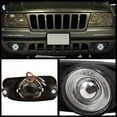 thumbnail image 4 of AKKON - For Grand Cherokee [Dual LED] Black Projector Headlights + Smoked Projector Fog Light Lamp, 4 of 6
