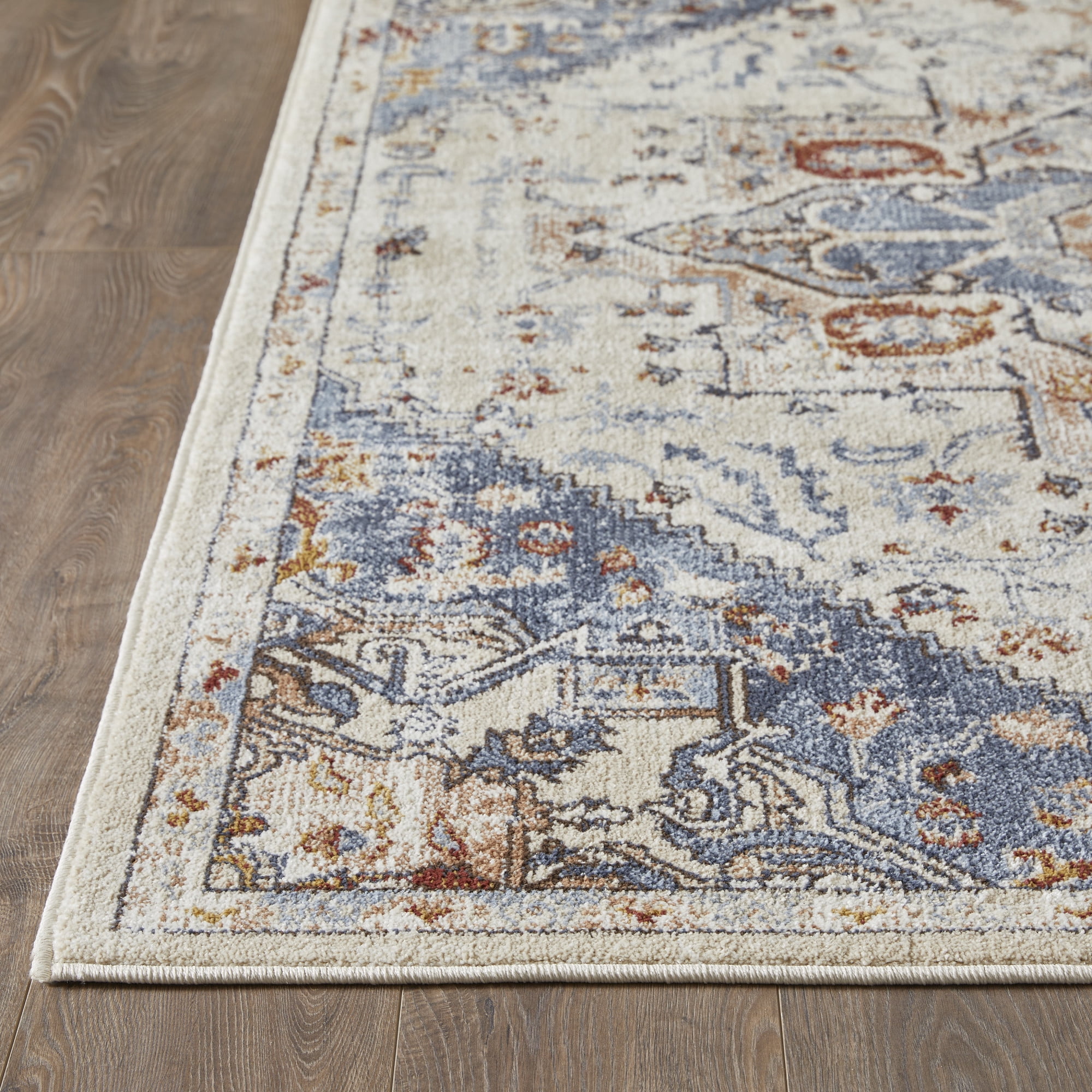 Loomaknoti Alsbrooke Obinda 4' x 6' Beige Oriental Indoor Polypropylene Area Rug